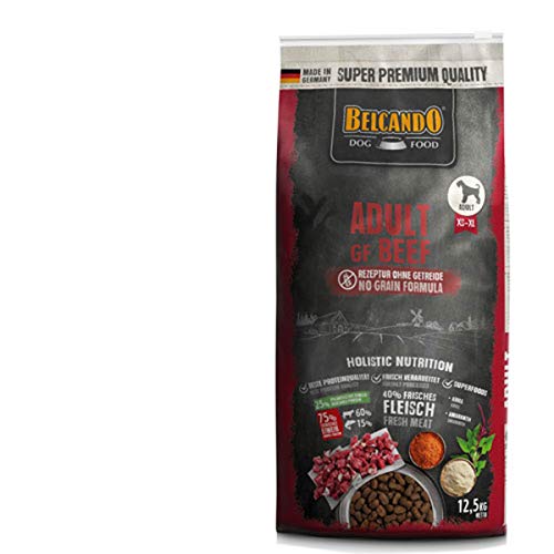 Belcando Adult GF Beef 12 5 kg getreidefreies Hundefutter Trockenfutter ohne Getreide mit Rind