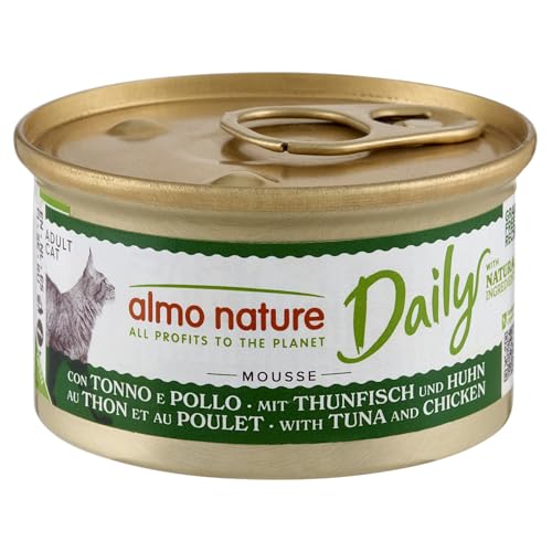 Almo Nature Daily Katzenfutter Mousse mit Thunfisch