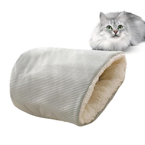 Frfik Katzenbett Winterschlafsack für Katzen Katzennest Schlafsack Katzenbett - Katzensack Kätzchenbett weiches Bett Graben warmes Pad Kataberbett Haustierversorgungen Maschin