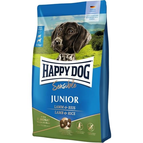 Happy Dog Supreme Sensible Junior Lamm Reis 10 kg