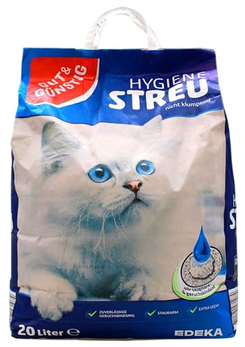 Gut Günstig Hygiene Streu Katzenstreu Nicht klumpend 1 x 20 l