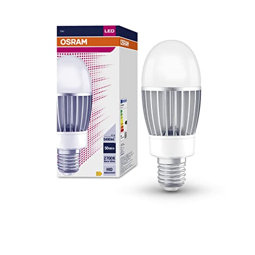 OSRAM Lamps LED-Ersatz von HID Lampen für die Außenbeleuchtung HQL LED PRO 5400 lm 41 W 2700 K E40 Weiß