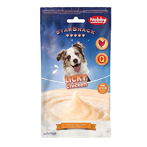 Nobby StarSnack LICKY Chicken 1 Packung 5 x 15 g