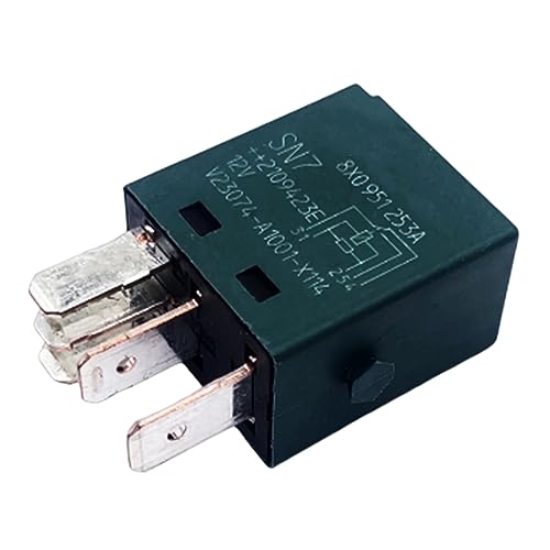 Automotive Relay V23074-A1001-X114 8x0951253a 655 12VDC 30A 5 Pins Windschutzscheibe Wischermotor Relais HFV6-G 12-Z7ST-R.