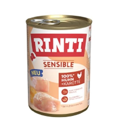 Rinti Sensible Huhn Karotte 6X 800g Hundefutter nass