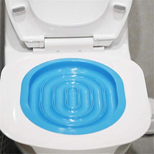 Yousiju Toilettentrainer Kunststoff Welpe KÃ¤tzchen Katzen Training Matte Haustiere Reinigung ToilettensitzzubehÃ¶r Color Blue