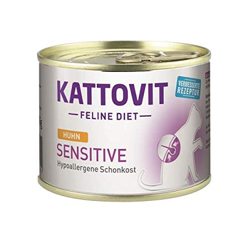 Kattovit Feline Diet Sensitive Huhn 12x185g