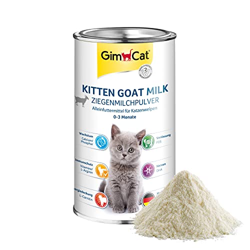 GimCat Kitten Goat Milk   Ziegenmilchpulver als Alleinfutter fÃ¼r Katzenbabys bis zum 3. Monat   1 Dose 1 x 200 g