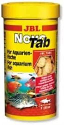 JBL NovoTab Alleinfutter für fleischfressende Aquarienfische Tabletten 250 ml 30240
