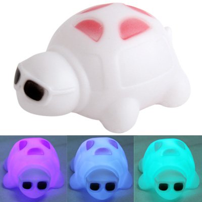 Mini LED LAMPE  Coole Schildkröte  Lampe Modlight mit LED Farbwechsler Nachtlicht Leuchte