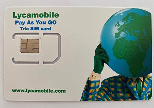 Lycamobile 6GB USA SIM Karte inkl. Hawaii Puerto Rico   Mobile Daten 4G LTE Nationale Internat. Anrufe SMS 6GB fÃ¼r 30
