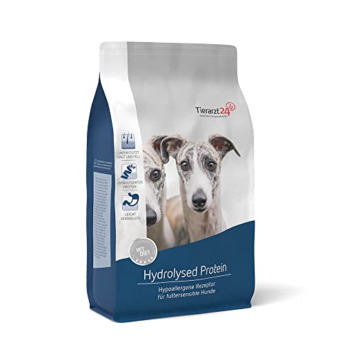 Tierarzt24 Vet Diet Hydrolysed Protein Trockenfutter für Hunde 9kg