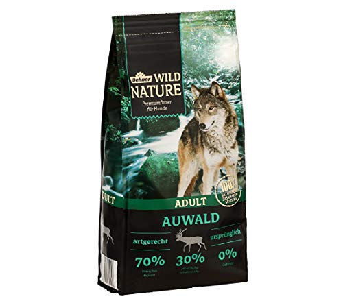 Dehner Wild Hundefutter Auwald Trockenfutter getreidefrei zuckerfrei fÃ¼r ausgewachsene Hunde GeflÃ¼gel Wild 12 kg