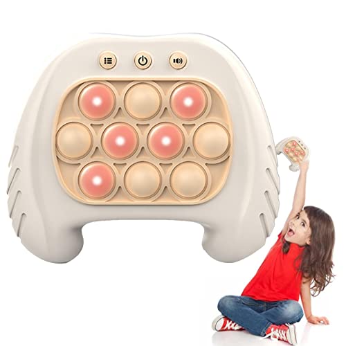 Pop Push It Sensory Fidget Toys - Light Up Pattern Popping Games -2023 Neue Push Bubble Pop Puzzle Game Machine fÃ¼r Kinder Erwachsene Stressabbau Spielzeug