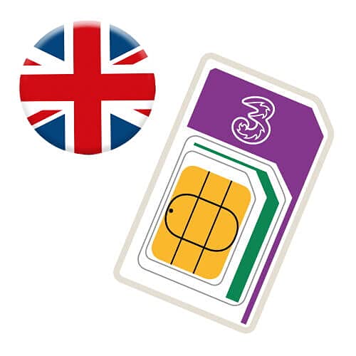 10 GB Europa Prepaid SIM-Karte incl. Schweiz UK mit britischer Rufnummer von beachsim