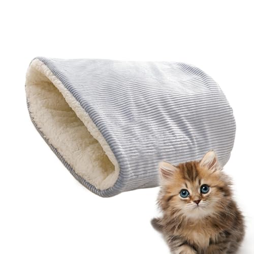 Ziennhu Katzen-Winterschlafsack Katzenschlafsack Katzennest Haustiermatte Katzenbett Katzensack Kätzchenbett weiches Bett Graben warmes Pad Kataberbett Haustierversorgungen Maschin