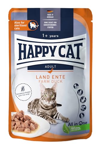 Happy Cat Culinary Meat in Sauce Land Ente Pouch 85 g