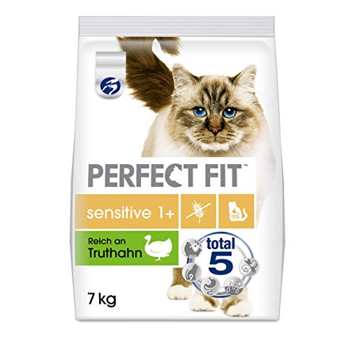 Sensitive 1 Katzentrockenfutter reich an Truthahn 7kg 1 Premium Katzenfutter fÃ¼r sensible 1 ohne Weizen Soja zur UnterstÃ¼tzung der Verdauung