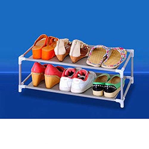 Staubdichte große Größe Vlies Stoff Schuhe Rack Schuhe Organizer Home Schlafzimmer Schlafsaal Schuhregale Regal Schrank-2 Schicht China