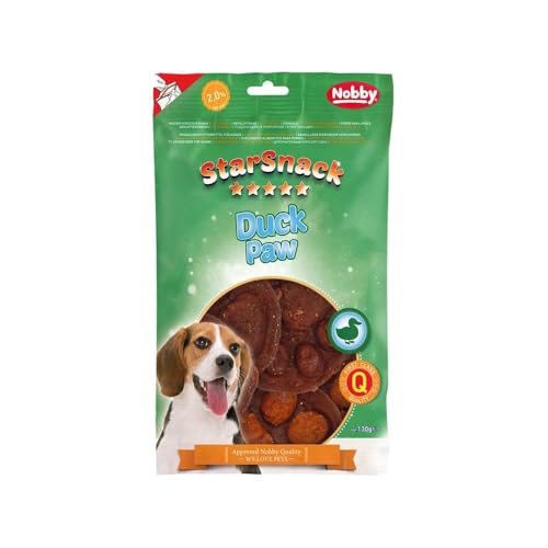 Nobby Hundeleckerli StarSnack Duck Paw 130 g Hundeleckerli