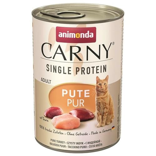 Animonda Carny Adult Single Protein Pute pur 400g Menge 6 je Bestelleinheit