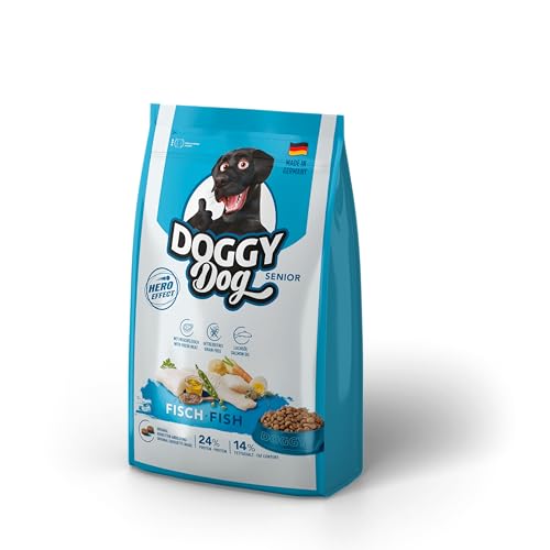 DOGGY Dog - Trockenfutter - 1 kg - Fisch Senior