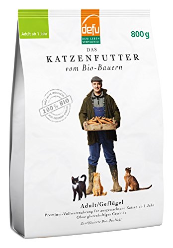  Trockenfutter für Katzen Adult Geflügel Alleinfuttermittel 2er Pack 2x 800 g