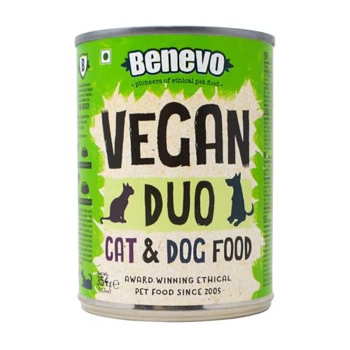 Benevo Vegan Hunde- Katzenfutter Duo 12x369g