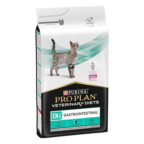 PRO PLAN Veterinary Diets EN St Ox Gastrointestinal 5 kg Diätalleinfuttermittel für ausgewachsene Katzen und Kätzchen Kann helfen bei Resorptionsstörungen des Darms