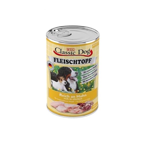 Classic Dog Fleischtopf Huhn 6X 400g Dose