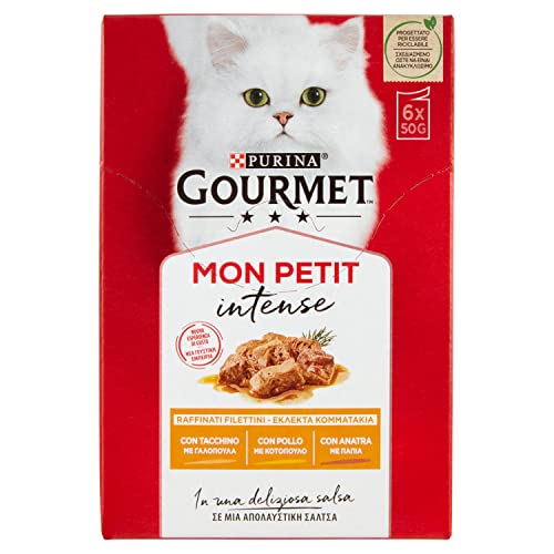 PURINA Mon Petit Scelta Deliziosa Con Carni Delicate Mangimi Umidi Per Gatti