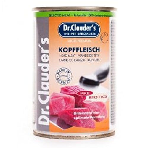 Dr.Clauders Best Choice Hunde Selected Meat mit Kopffleisch 400 g Dose