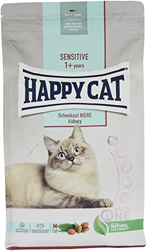 Happy Cat 70607   Sensitive Schonkost Niere   nierenschonendes Trockenfutter mit Geflügel   1 3kg Inhalt