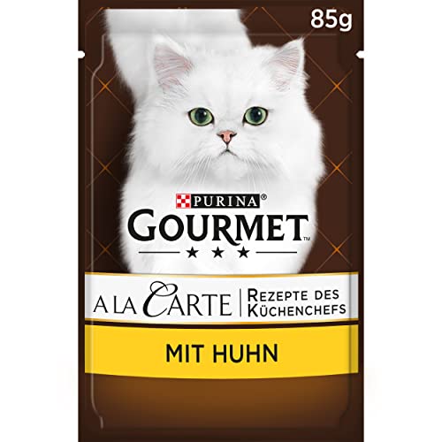 Gourmet A la Carte Katzenfutter mit Huhn 85 g