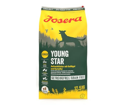  YoungStar 1x 5kg getreidefreies Welpenfutter für mittlere große Rassen für wachsende
