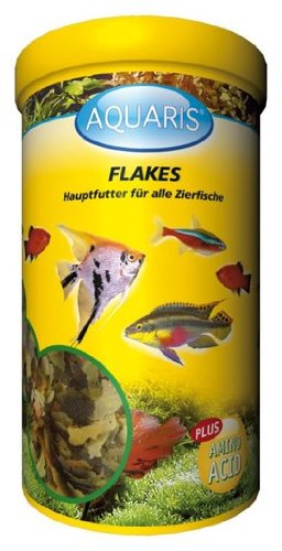  Flakes Aquarium Zierfischfutter   180g 1 L eine perfekt ausgewogene Komposition Flockenfutter für Zierfische aus Fisch Fischnebenprodukten