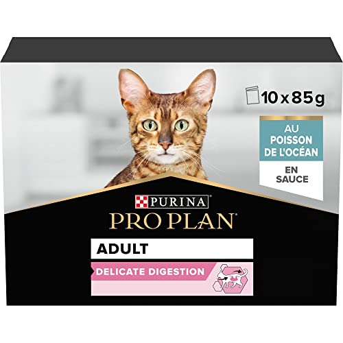 Purina Pro Plan Cat NutriSavour Delicate Beutel 10 x 85 g