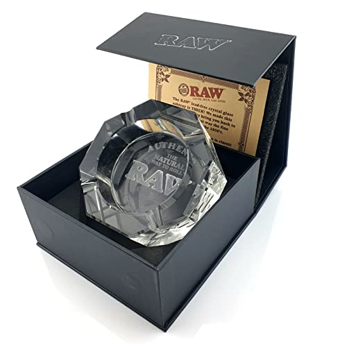 Raw Kristallglas Aschenbecher - Limitierte Auflage - Raw Kristallglas Aschenbecher