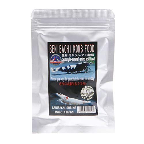 Chenxi Studio Fischfutter Pellets Sticks Blended-Diet High Nutrition sinkendes Futter für Kristallgarnelen Bodenfütterung 40 ml