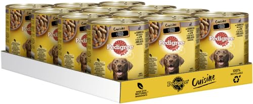 Pedigree Hundedosenfutter - Verschiedene Geschmacksrichtungen 12x800g 12x800g Kaninchen und Karotten