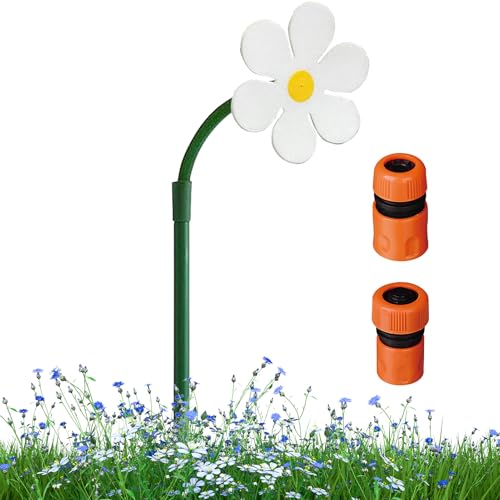 Tanzende Blume Wasserblume Whirling Yard Sprinkler 720 Grad Drehbar Lustige spritzblume für gartenschlauch-Rasenbewässerungssprinkler Für Garten Dekorative Gartenpfähle rasensprenger