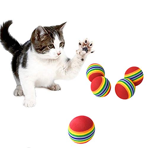 BENHAI Katze für Indoor Katze Ballspielzeug Kätzchen Spielwaren für Innenkatzen