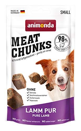  Meat Chunks Fleischsnacks ausgewachsene Lamm pur Small 60 g