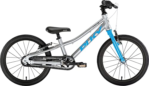 Puky LS Pro 18-1 Alu Kinder Fahrrad silberfarben blau
