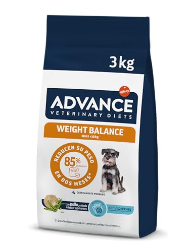 Advance Veterinary Diets Weight Balance Hundefutter für Mini-Hunde mit Übergewicht 3 kg