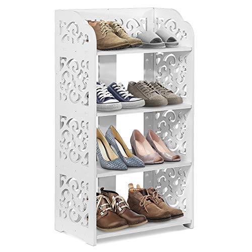 Schuhschrank Schuhregal Schuhregal Schuhregal aus Holz Eingang Flur Regal für Zuhause und Büro 40 x 23 x 71 cm