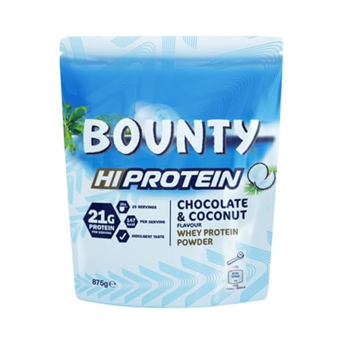 Bounty HI Protein Pulver Chocolate Coconut Flavour Whey Protein Shake Powder 875g