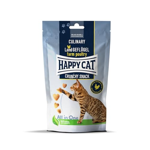 Happy Cat Culinary Crunchy Snack Land-Geflügel 70 g