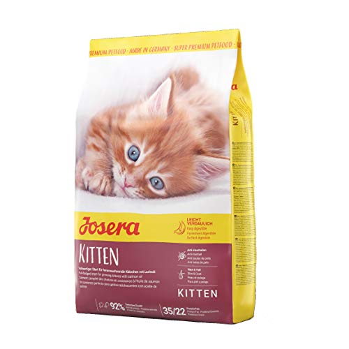 JOSERA Kitten 1 x 2 kg Katzenfutter für eine optimale Entwicklung Super Premium Trockenfutter für wachsende Katzen 1er Pack