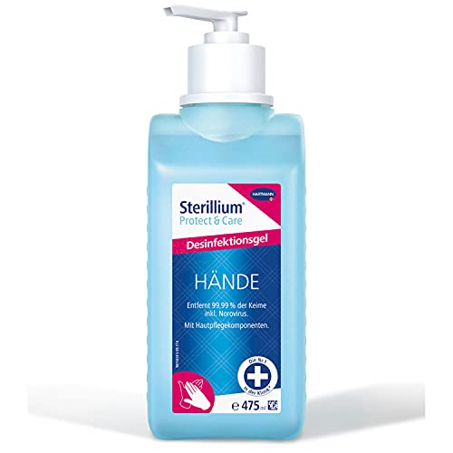 Sterillium Protect Care Desinfektionsgel Antibakterielles Hände-Desinfektionsmittel mit Pflege-Komponenten 475 ml